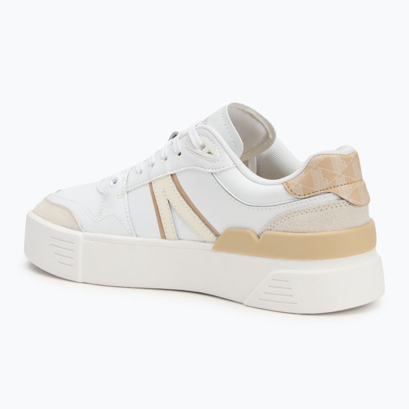 Dámske topánky Lacoste L002 Evo Monograms white/light brown 3