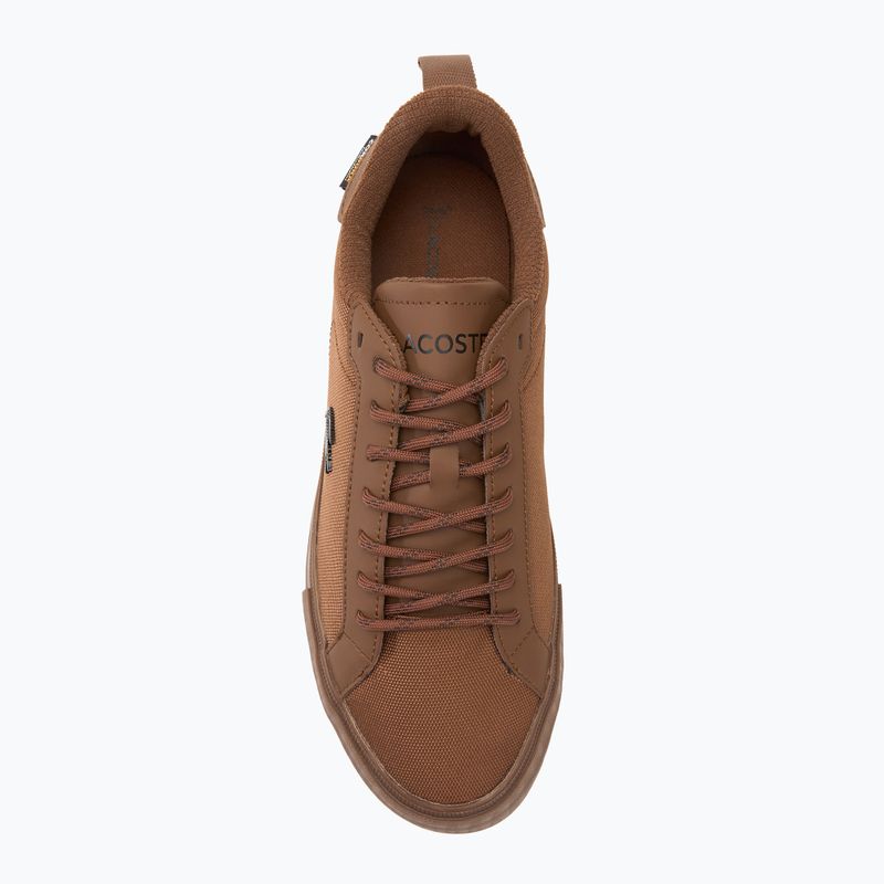 Pánske topánky Lacoste 48SMA003 brown / brown 5