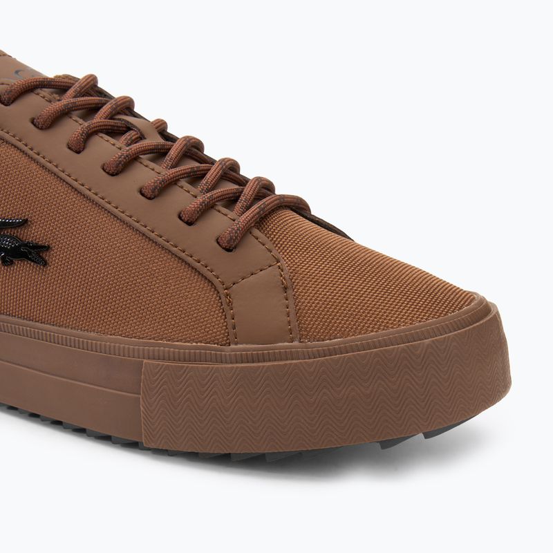 Pánske topánky Lacoste 48SMA003 brown / brown 7