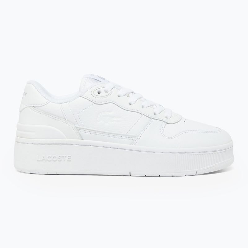 Dámska obuv Lacoste T-Clip Platform white