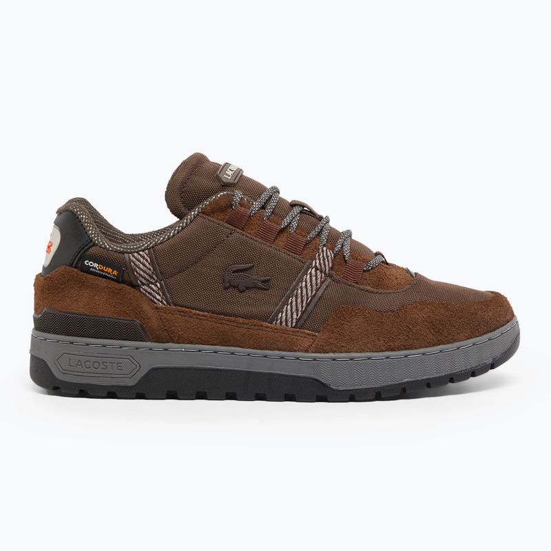 Pánska obuv Lacoste T-Clip Winter Outdoor brown/dark gray 8