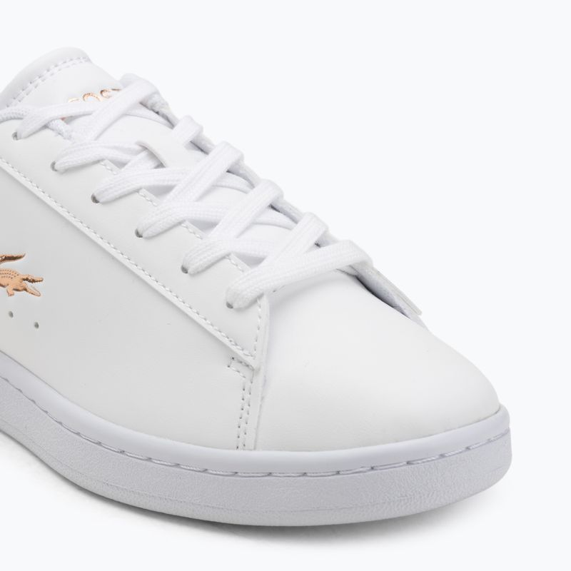 Detské topánky  Lacoste Carnaby Jr white/light pink 7