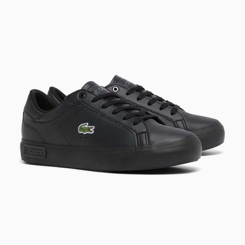 Detské topánky Lacoste Powercourt black/black 3