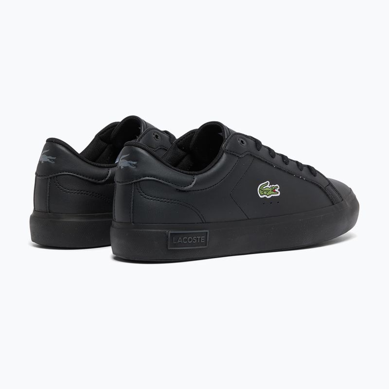 Detské topánky Lacoste Powercourt black/black 4