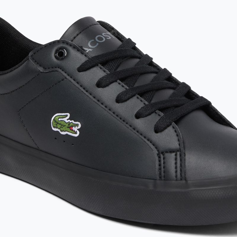 Detské topánky Lacoste Powercourt black/black 7