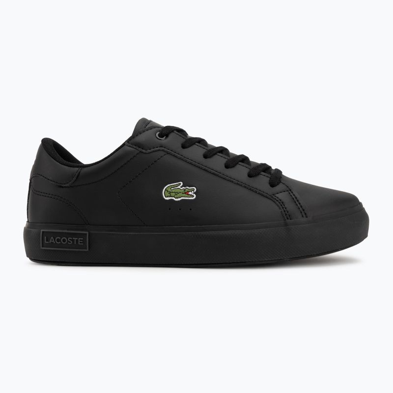 Detské topánky Lacoste Powercourt black/black 2