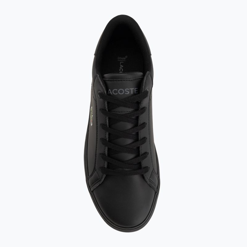 Detské topánky Lacoste Powercourt black/black 5