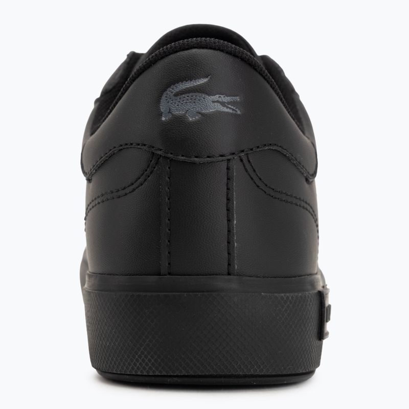 Detské topánky Lacoste Powercourt black/black 6