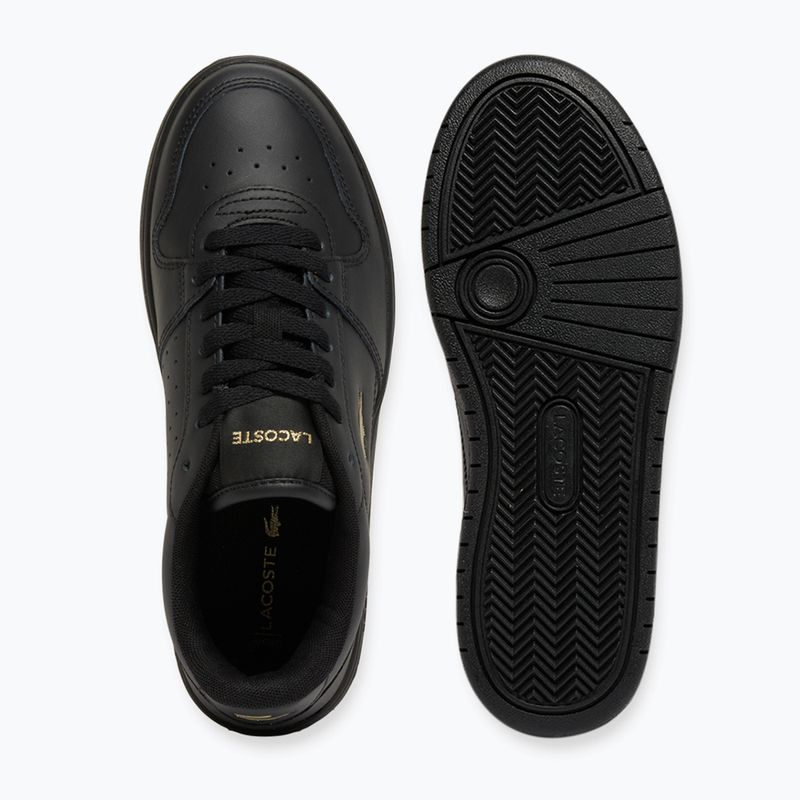 Dámske topánky Lacoste Court Ace Leather black/gold 5