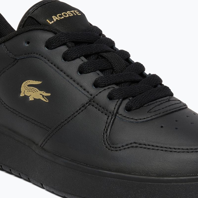 Dámske topánky Lacoste Court Ace Leather black/gold 6
