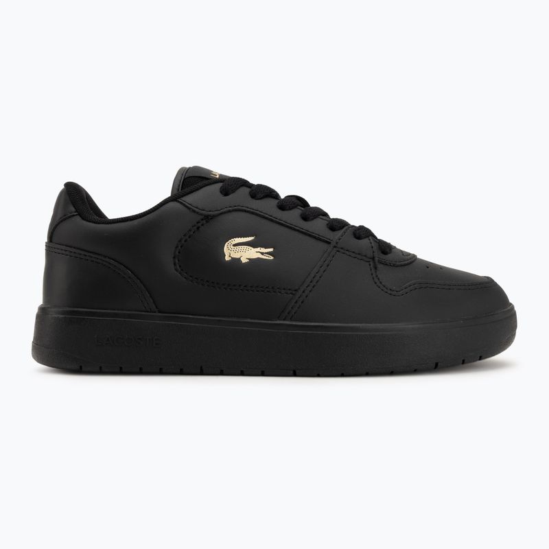 Dámske topánky Lacoste Court Ace Leather black/gold 2