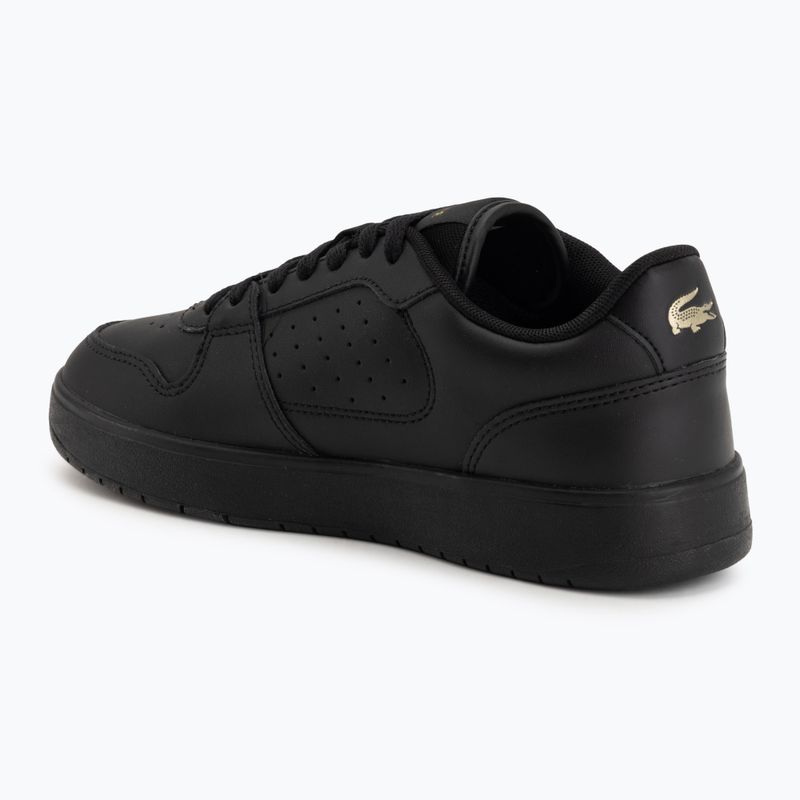 Dámske topánky Lacoste Court Ace Leather black/gold 3
