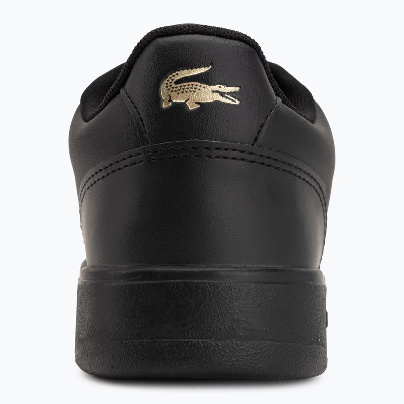Dámske topánky Lacoste Court Ace Leather black/gold 6