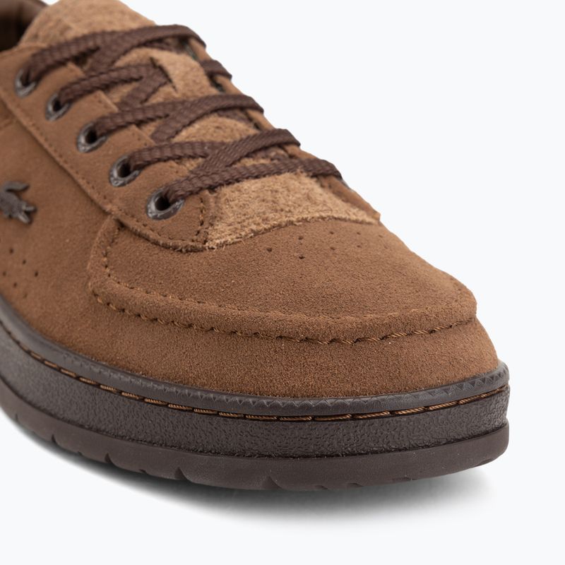 Pánska obuv Lacoste Umpire dark brown/dark brown 7