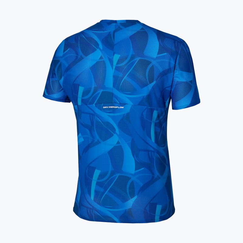 Pánske tričko Mizuno Paris Dryaeroflow Tee multi blue 2