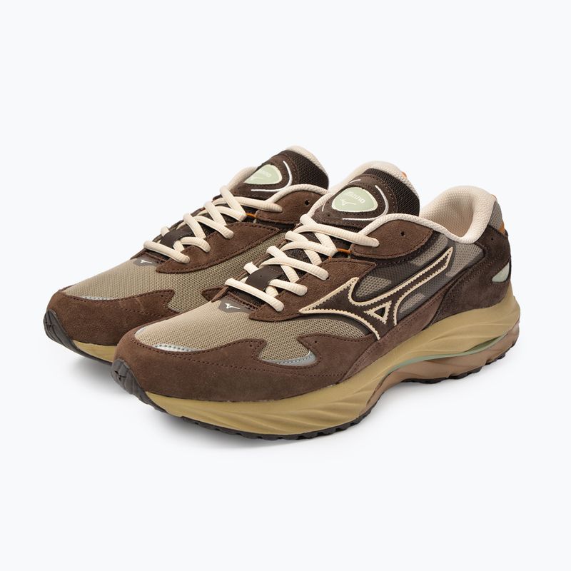 Topánky Mizuno Wave Rider Βeta vintage khaki/summer sand/chicory coffee 9