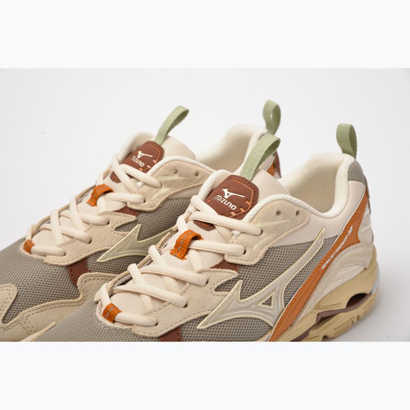 Topánky Mizuno Wave Rider 10 Premium vinage khaki/summer sand/pumpkin spice 14
