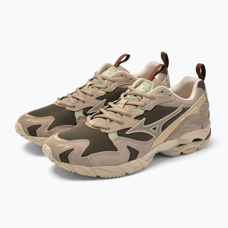 Topánky Mizuno Wave Rider 10 Premium beluga/vintage khaki/mojave desert 10