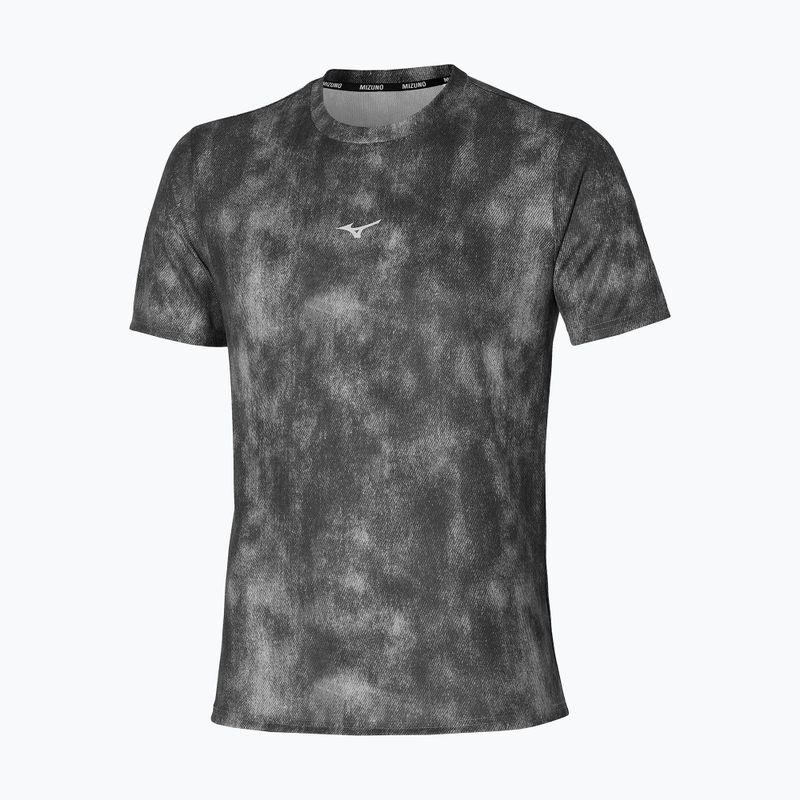 Pánske bežecké tričko Mizuno Impulse Core Graphic Tee black