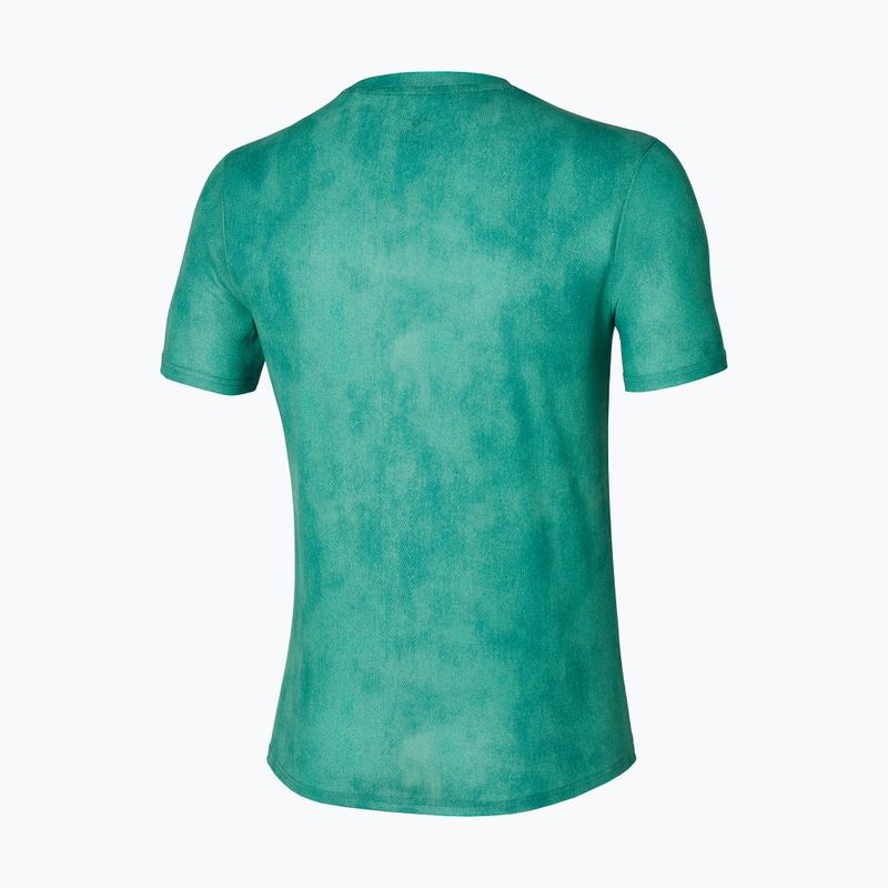 Pánske bežecké tričko Mizuno Impulse Core Graphic Tee evergreen 2