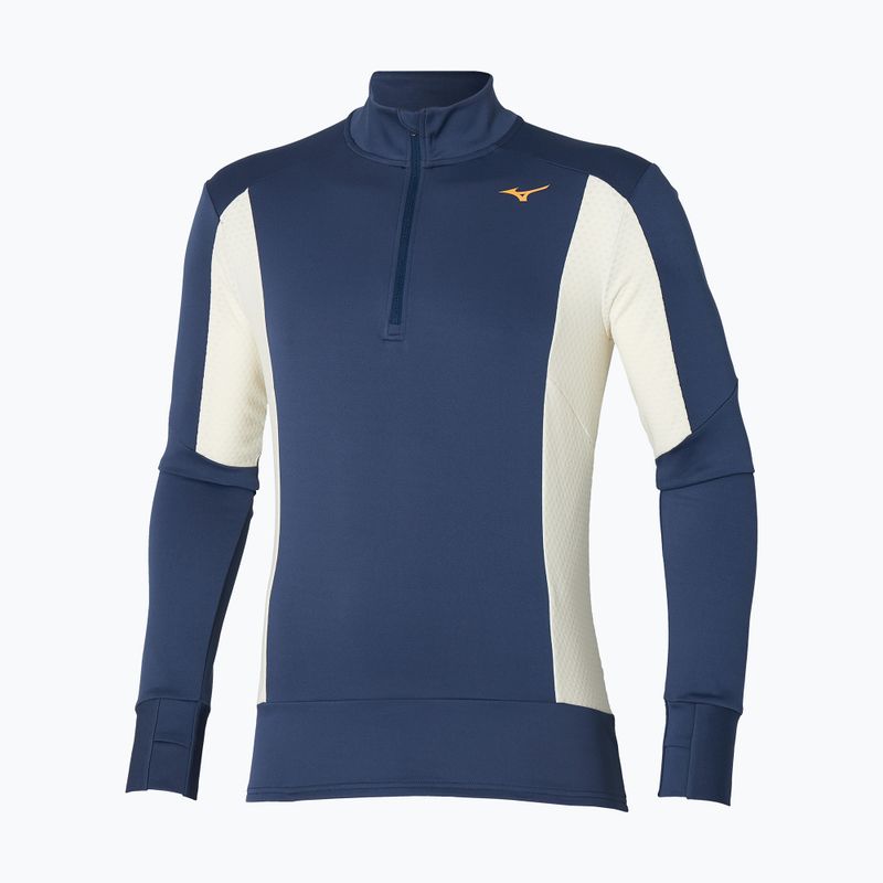 Pánska bežecká mikina Mizuno Warmalite Half Zip estate blue