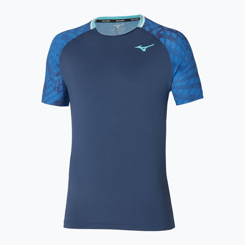 Pánske tenisové tričko Mizuno Mugen Shadow Tee estate blue