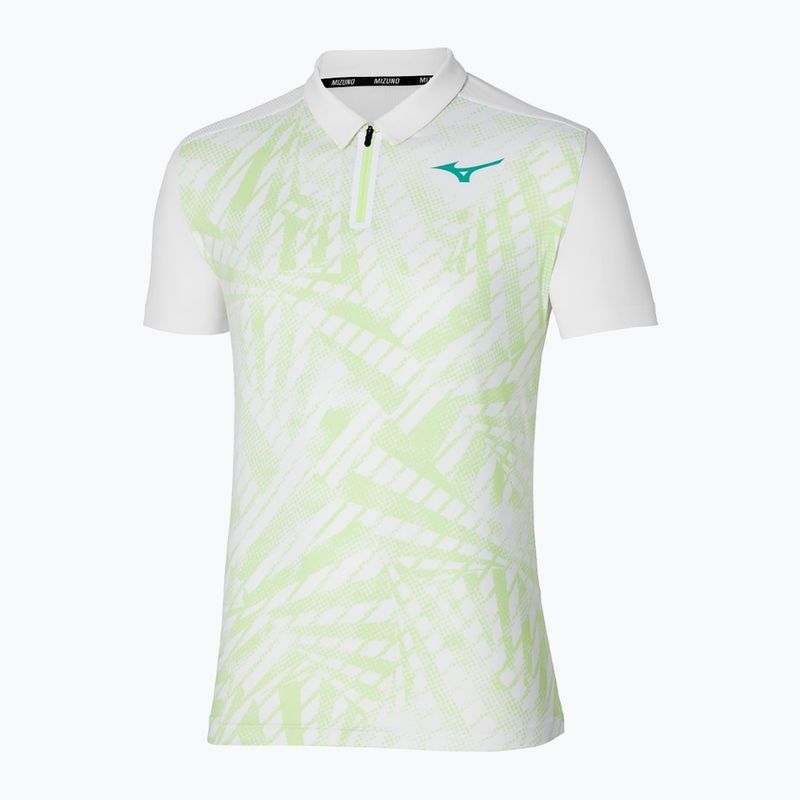 Pánske tenisové polo tričko Mizuno Mugen Shadow Polo white