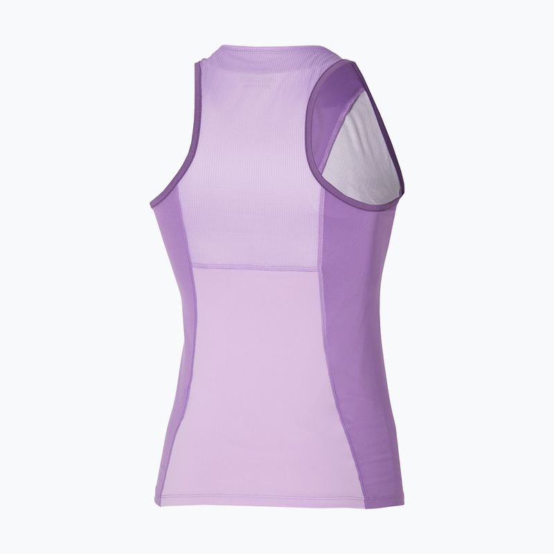 Dámske tenisové tielko Mizuno Mugen Printed Tank crocus petal 2