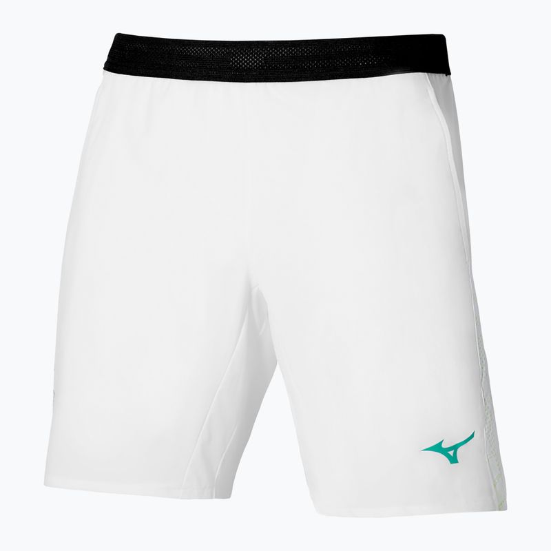 Pánske tenisové šortky Mizuno Mugen 8 In Amplify white