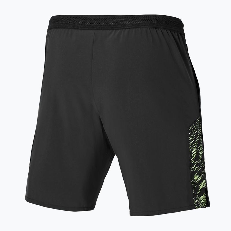 Pánske tenisové šortky Mizuno Mugen 8 In Amplify black 2
