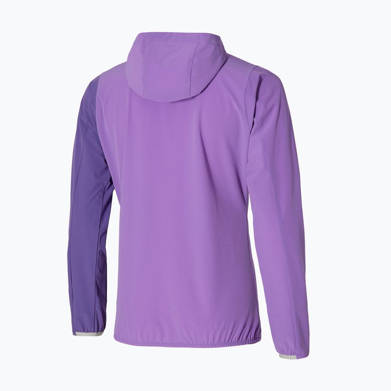 Dámska tenisová bunda Mizuno Mugen Hooded Jacket patrician purple 2