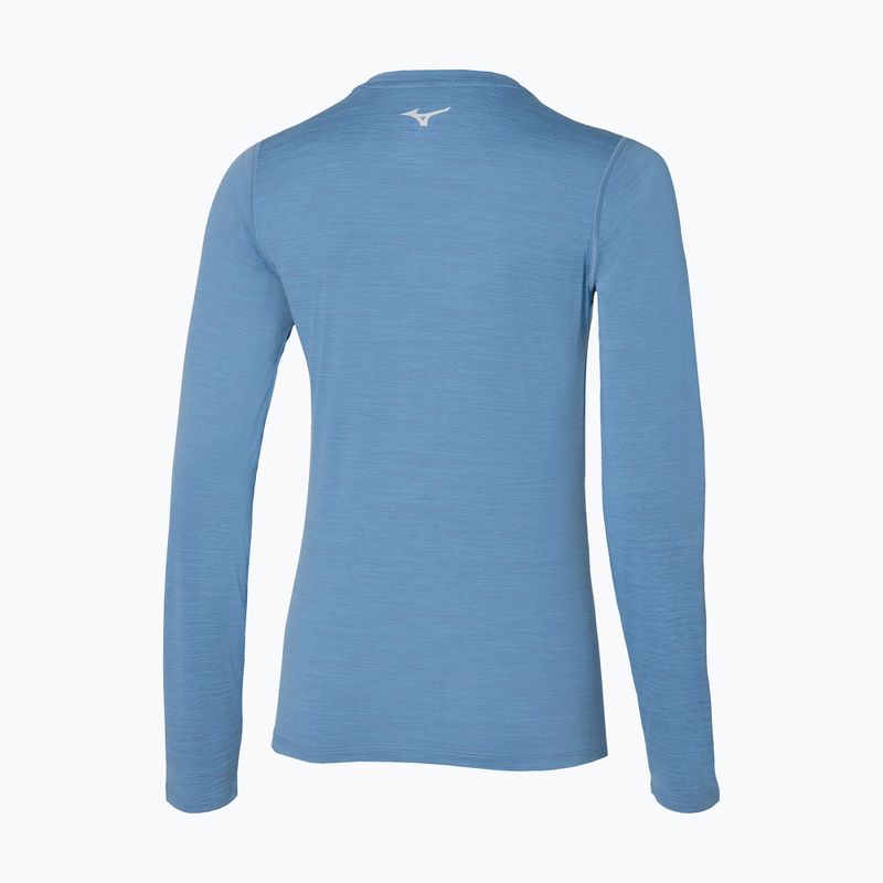 Dámske tričko s dlhým rukávom Mizuno Impulse Core Tee parisian blue 2