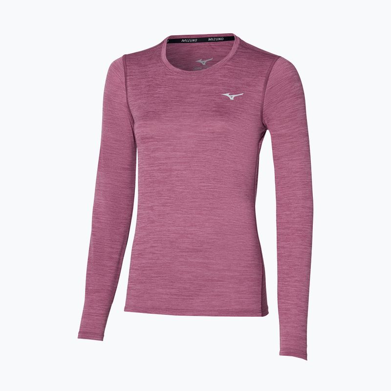 Dámske tričko Mizuno Impulse Core Tee violet quartz longsleeve