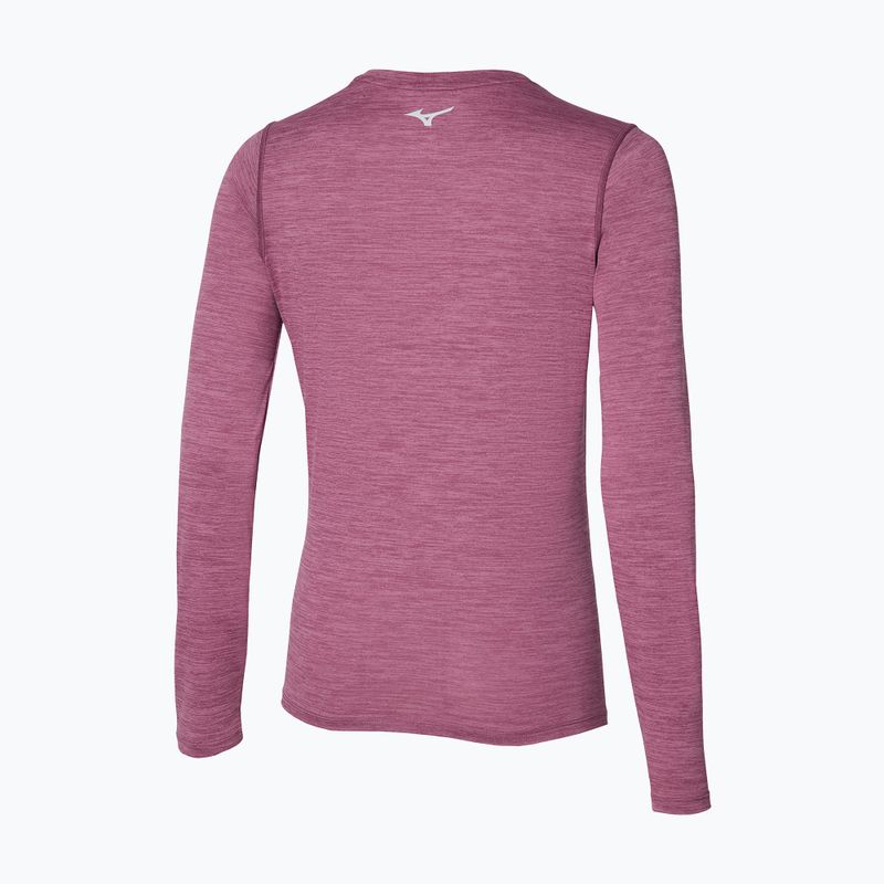 Dámske tričko Mizuno Impulse Core Tee violet quartz longsleeve 2