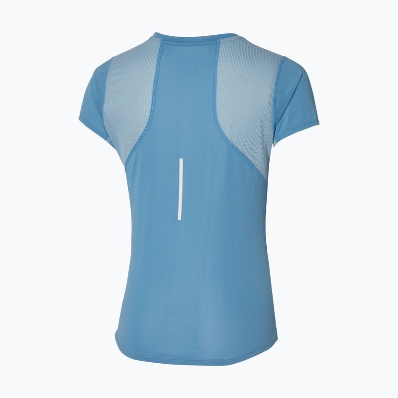 Dámske bežecké tričko Mizuno DryAeroFlow Tee parisian blue 2