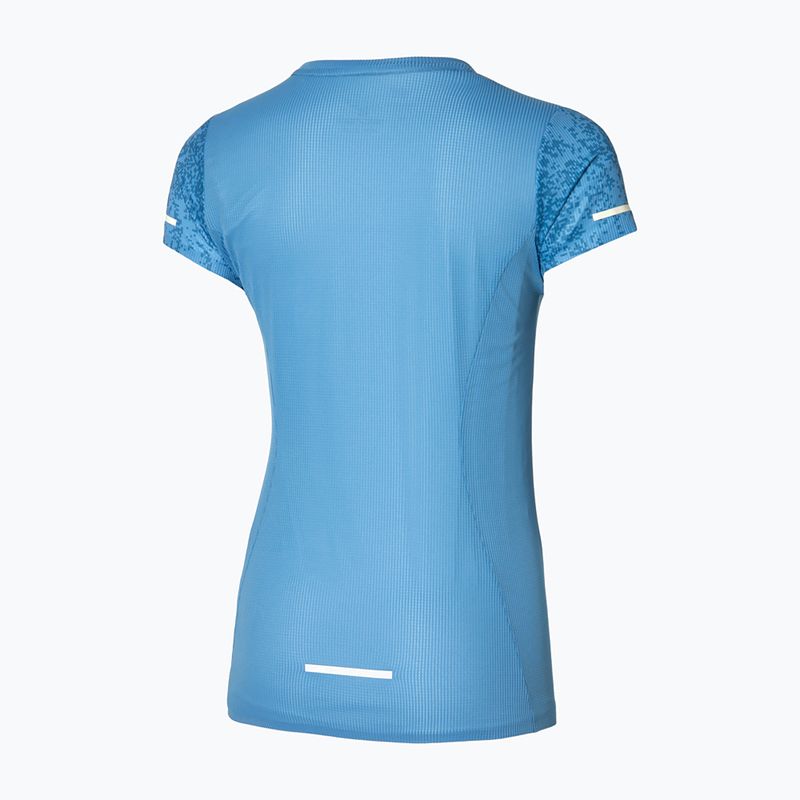 Dámske bežecké tričko Mizuno Premium Aero Tee parisian blue 2