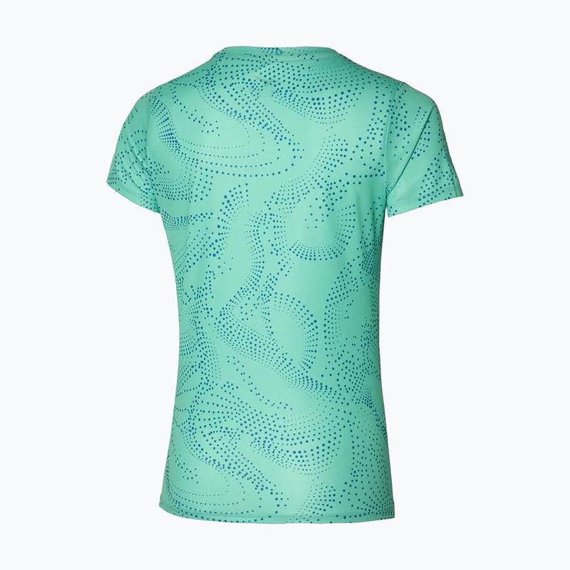 Dámske bežecké tričko Mizuno Impulse Core Graphic Tee dusty jade 2