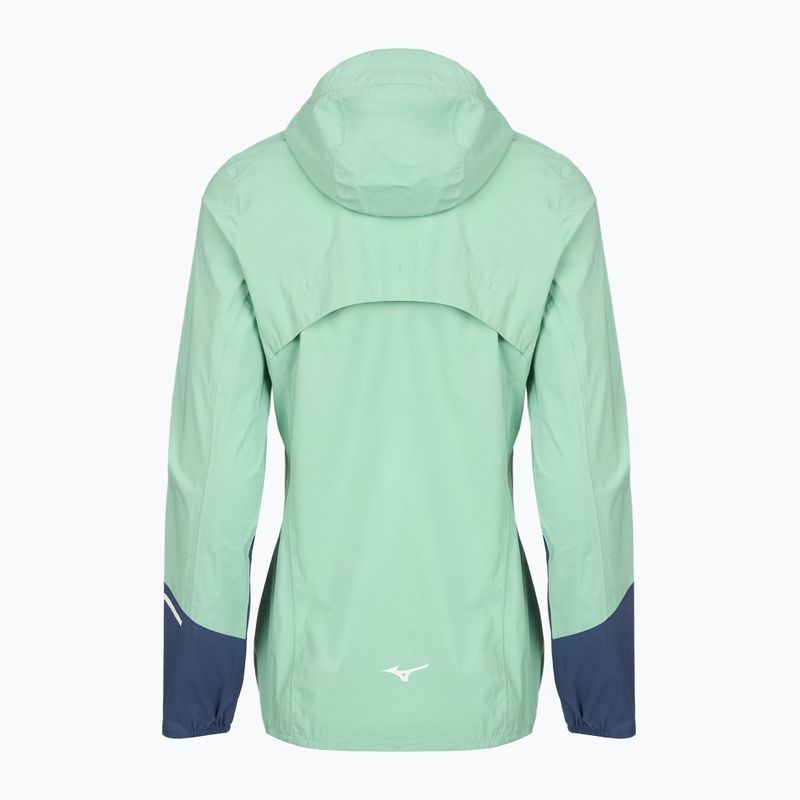 Dámska bežecká bunda Mizuno Waterproof 20K ER dusty jade 2