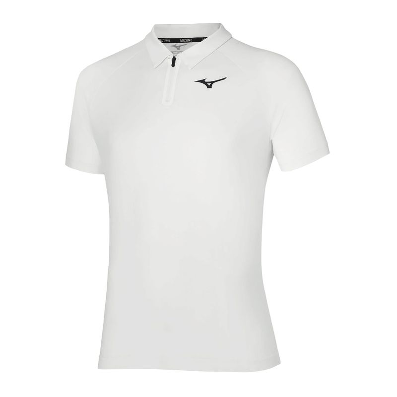 Pánske tričko Mizuno Frontier Shadow Polo white