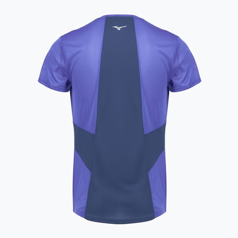 Pánske bežecké tričko Mizuno DryAeroFlow Tee reflexblue 2