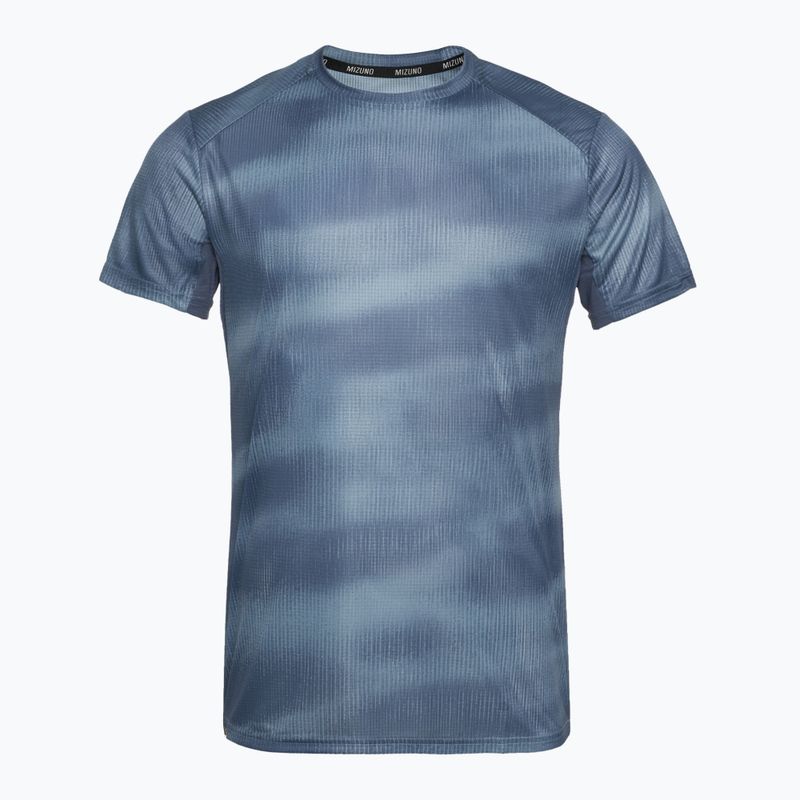 Pánske bežecké tričko Mizuno DryAeroFlow Graphic Tee citadel
