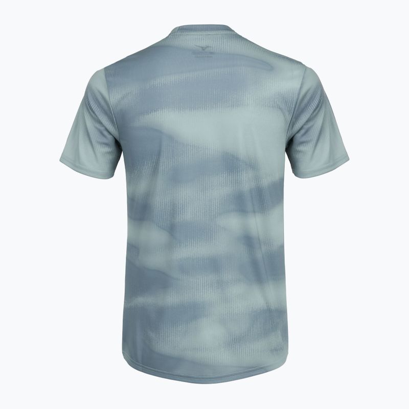 Pánske bežecké tričko Mizuno Core Graphic Tee cloud blue 6