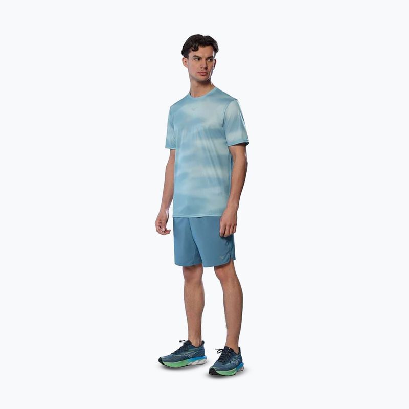 Pánske bežecké tričko Mizuno Core Graphic Tee cloud blue 2