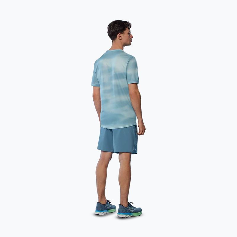 Pánske bežecké tričko Mizuno Core Graphic Tee cloud blue 4