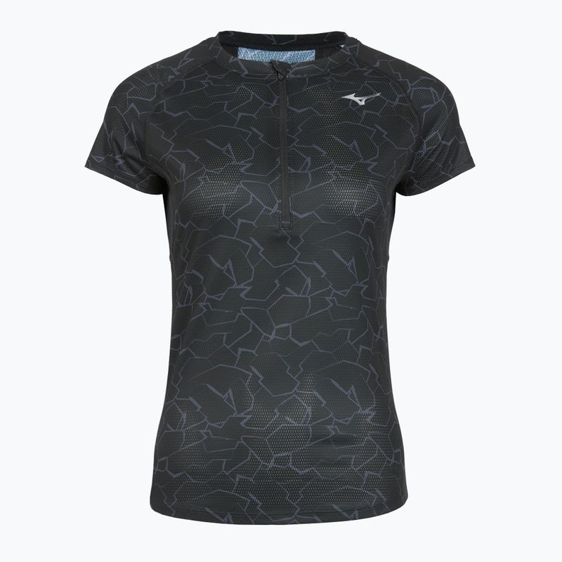 Dámske bežecké tričko Mizuno Graphic Trail Tee black