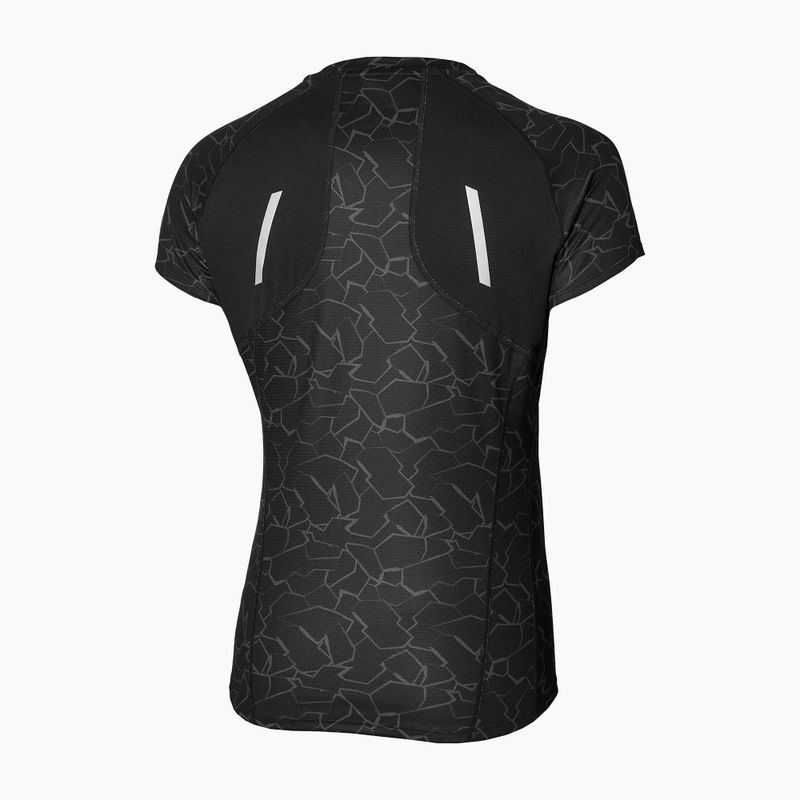 Dámske bežecké tričko Mizuno Graphic Trail Tee black 2
