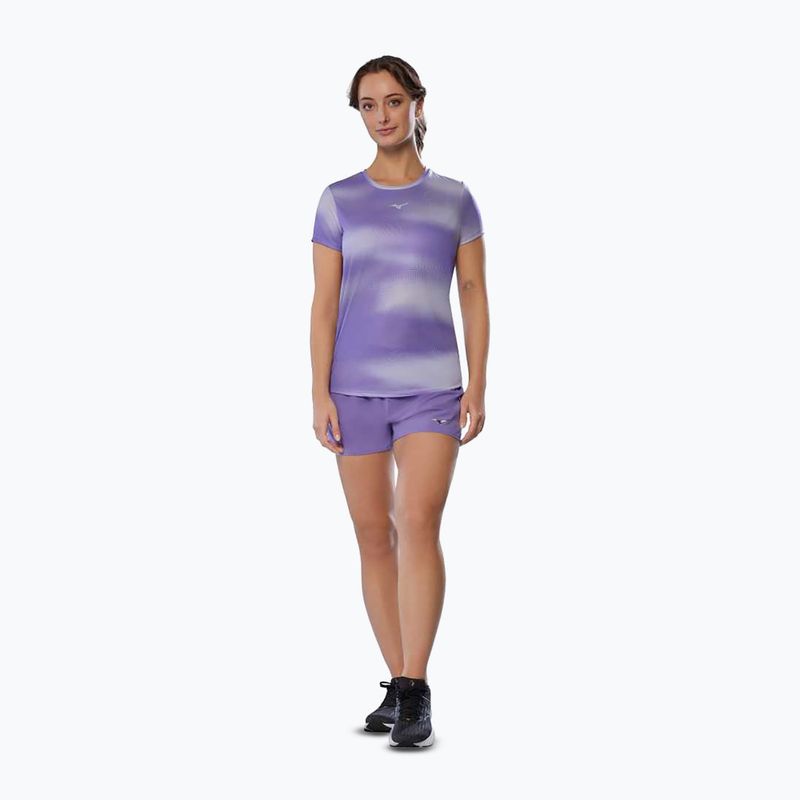 Dámske bežecké tričko Mizuno Core Graphic Tee thistle 2