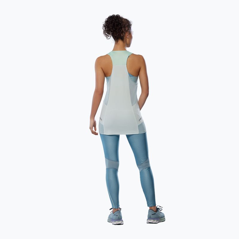 Dámske bežecké tričko Mizuno DryAeroFlow Tank cloud blue 4