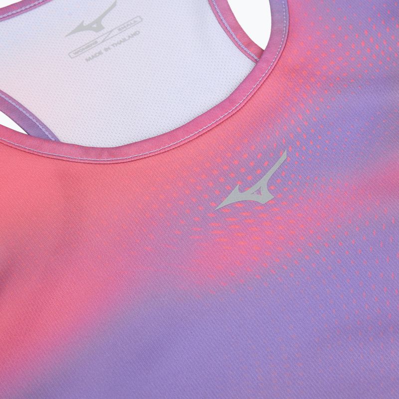 Dámske bežecké tričko Mizuno Core Graphic Tank camellia rose 3