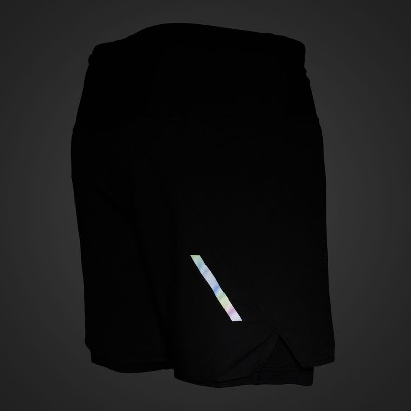 Pánske bežecké šortky Mizuno Trail ER 2IN1 black 7